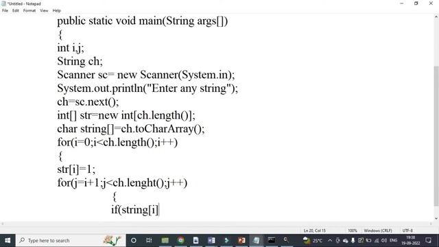 Q.10.A. Java program to count the frequency of each character in a given string. TYBBA(CA). смотреть онлайн