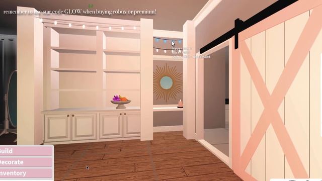 Aesthetic Preppy Teen Bedroom | ROBLOX Bloxburg Speedbuild смотреть онлайн