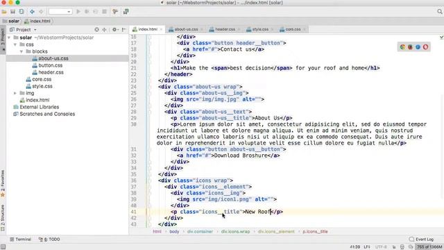 PSD to HTML5 и CSS3.Верстка макета.Урок №7.HTML-блок с иконками.(Денис Булыга-Webformyself) смотреть онлайн