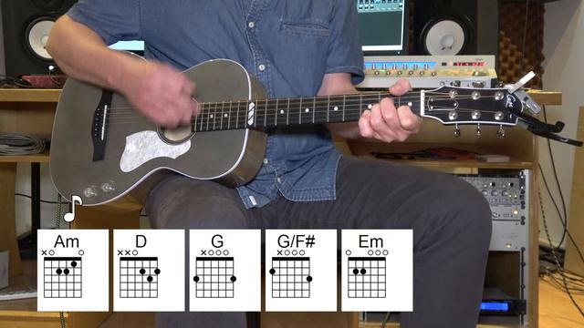 Stumblin' In - Acoustic Guitar - Chris Norman and Suzi Quatro - Original Vocal Track - Chords смотреть онлайн