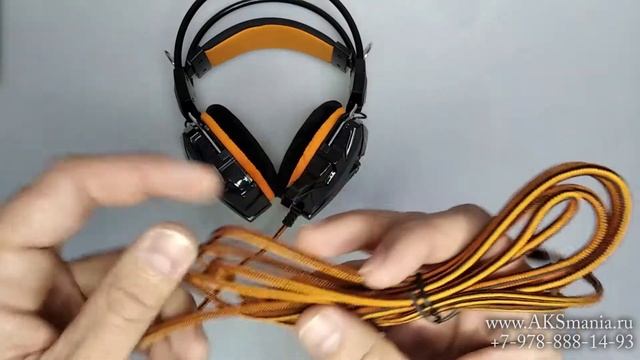 Smartbuy Rush Snake - Игровая гарнитура с подсветкой. Обзор.