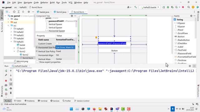 Görsel Programlama - Java ve C# - ToggleButton, FormattedText, PasswordField, Textarea - 05 смотреть онлайн