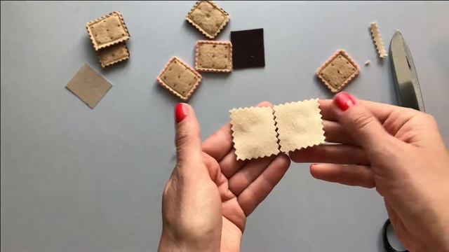 МК: Еда из фетра /еда из фетра выкройки/Печенье из фетра/крекер из фетра/еда из фетра своими руками смотреть онлайн