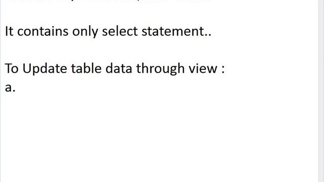 Update data through view in SQL | view data update in SQL | SQL view updates смотреть онлайн