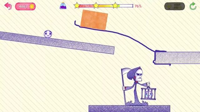 Love Story : Draw Physics Line. Protection. Level 11. 3 Stars. смотреть онлайн