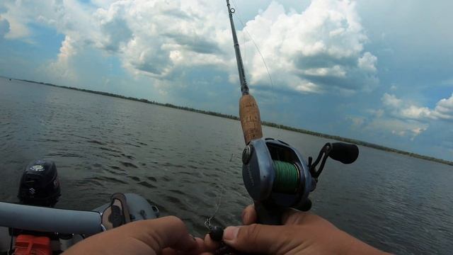 Эта приманка сделала рыбалку! Ловля щуки на бактейл CWC Miuras Mouse на Каме. Поклевки в кадре.