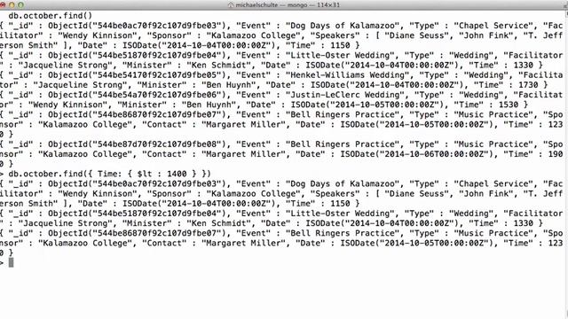 MongoDB Basic Queries from the Shell смотреть онлайн