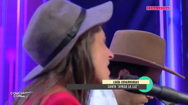 Lucía Covarrubias canta "Apaga la Luz" en Concuerdas Conmigo смотреть онлайн