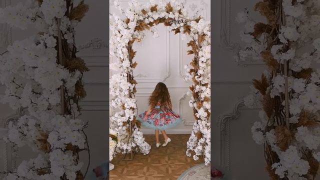 2100304. Нарядное платье для девочки Красотка мятное