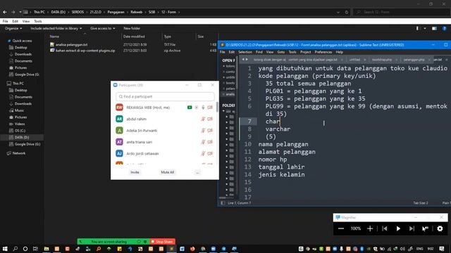 [Live Session] Pertemuan 12 Si5B 27.12.2021 [REKAYASA WEB] смотреть онлайн
