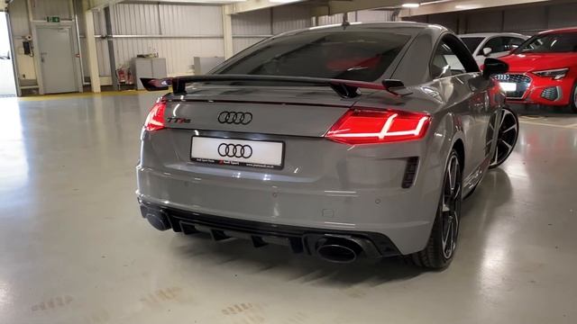 Audi TT RS Coupé Audi Sport Edition finished in Nardo Grey. смотреть онлайн
