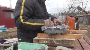 Сборка редуктора.Мотоблок Нева МБ23,Пришли запчасти.ч.2.mp4