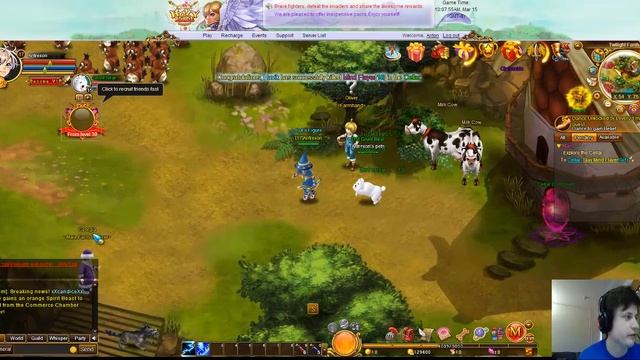 Holy Blade Online gameplay - browser based MMORPG смотреть онлайн