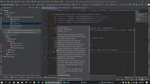 Kotlin RecyclerView - Listen for click events - Part 2 смотреть онлайн