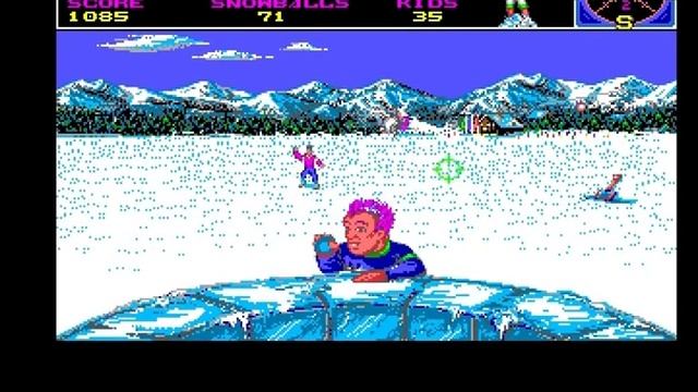 Ski or Die (Snowball Blast) AMIGA смотреть онлайн