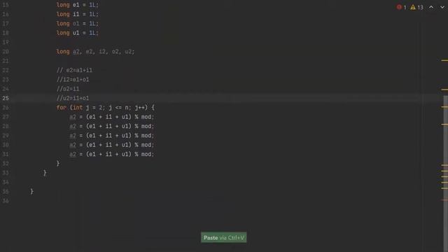 91 - Count Vowels Permutation - Final DP solution in Java смотреть онлайн