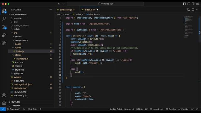 Route Navigation - Laravel 10 and Vue 3 смотреть онлайн