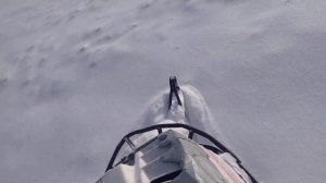 снегоход буран (длинная широкая лыжа)