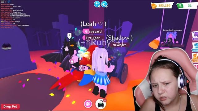 She Stole My New $1000 Shadow Dragon in Adopt Me.. Roblox Adopt Me смотреть онлайн
