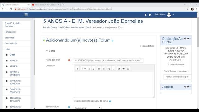 Adicionando um Fórum смотреть онлайн