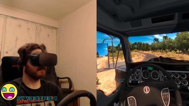 American Truck Simulator - Oculus - G29 - EXTENDED PLAY смотреть онлайн