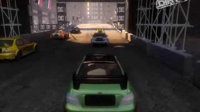 Dirt2 Gameplay London Battersea AIR Subaru Impreza STI Gr.N by ASUS GamerOSD смотреть онлайн