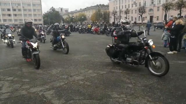 Закрытие мотосезона в Йошкар Оле 2021 смотреть онлайн