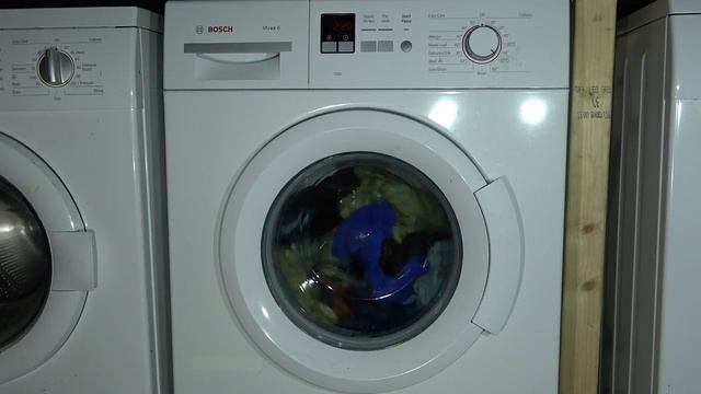 Bosch maxx 6 WFB24161GB : Cotton ECO 60'c standard смотреть онлайн