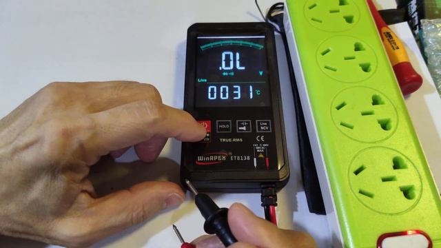 WINAPEX ET8138 ( COLOUR) year 2020 MULTIMETER смотреть онлайн