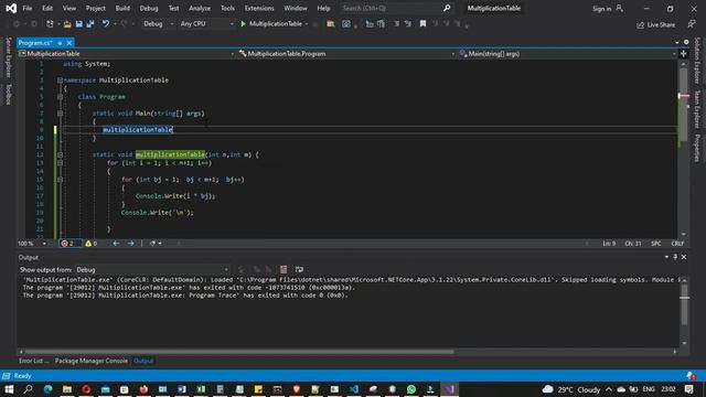 C# code Challenge Multiplication 2 dimensional Array смотреть онлайн