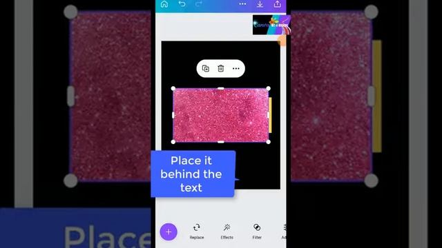 glitter text effect - how to add glitter in canva. text glitter effect for any font смотреть онлайн