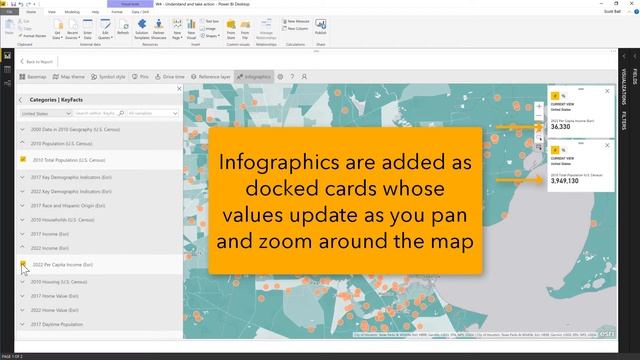 ArcGIS Maps for Power BI Tip: Leverage Global Infographics смотреть онлайн