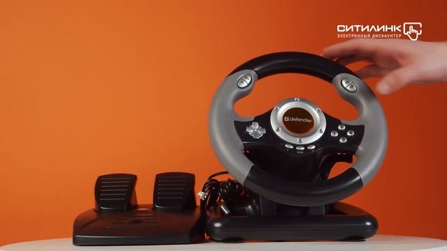Обзор руля DEFENDER Challenge Mini LE | Ситилинк смотреть онлайн