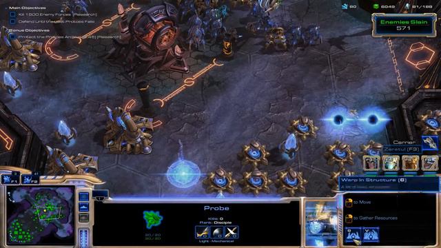 Starcraft 2: Wings of Liberty - Mission 13 - In Utter Darkness смотреть онлайн