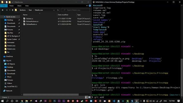 git وتقسيم العمل الى Branches باستخدام Git Bash смотреть онлайн