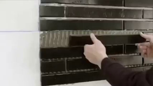 Как правильно приклеивать клинкерную плитку! смотреть онлайн