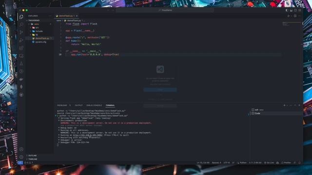 How to keep Flask Server live using Tmux Session Tutorial 2023 смотреть онлайн