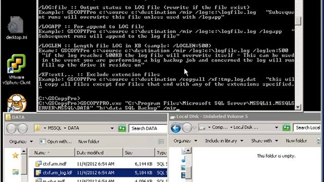 GSCopyPro (Replacement for Robocopy) with open file agent. By GuruSquad.com смотреть онлайн