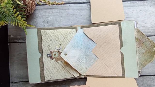 Альбом «Таежная сказка» с поп-ап кострукциями. Коллекция "Тайга" ScrapMania смотреть онлайн
