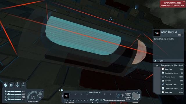 How to Go Hyperspace Speeds in Space Engineers смотреть онлайн
