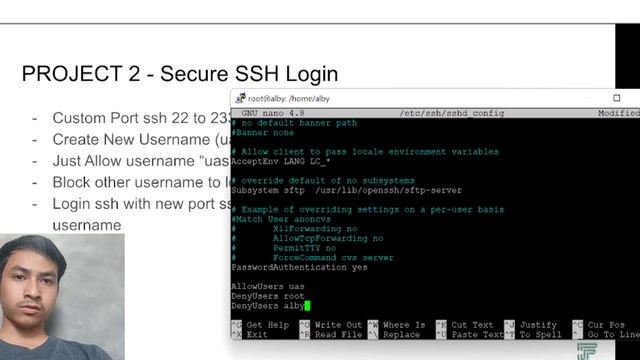 Almagribi Risandi/191011400697 | Projek UAS KK | Mengamankan Server Ubuntu dengan UFW смотреть онлайн