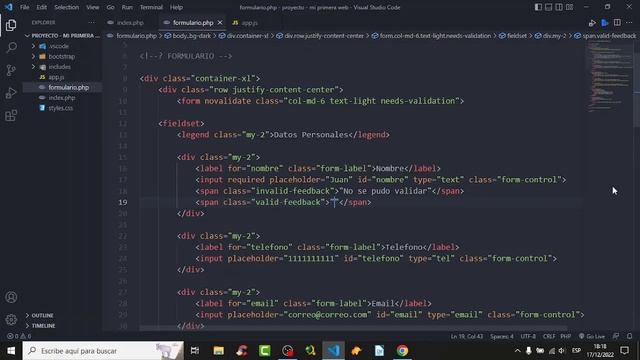 validation - bootstrap смотреть онлайн