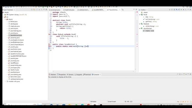 JAVA ABSTRACT CLASS || HACKER RANK SOLUTION || NO COMMENTARY смотреть онлайн