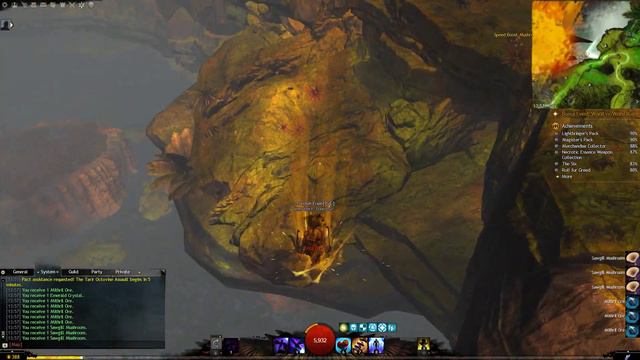Guild Wars 2 - Flax Farming: Draconis Mons смотреть онлайн