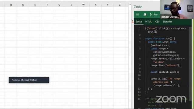 Build an Excel Web Add-In with Michael Olafusi - 19th August 2020 смотреть онлайн