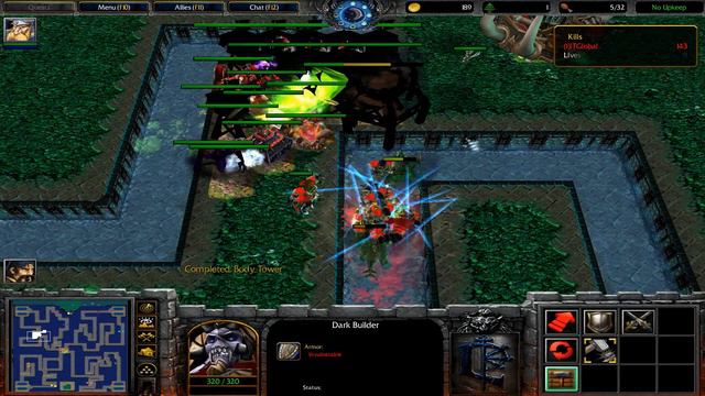 CyberMaze Defense (Warcraft 3) смотреть онлайн