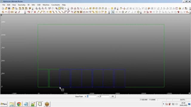 Курс AlphaCam и PartModeller. Занятие 25 от 25.01.15. Менеджер проектов Nesting. Меню Utils смотреть онлайн