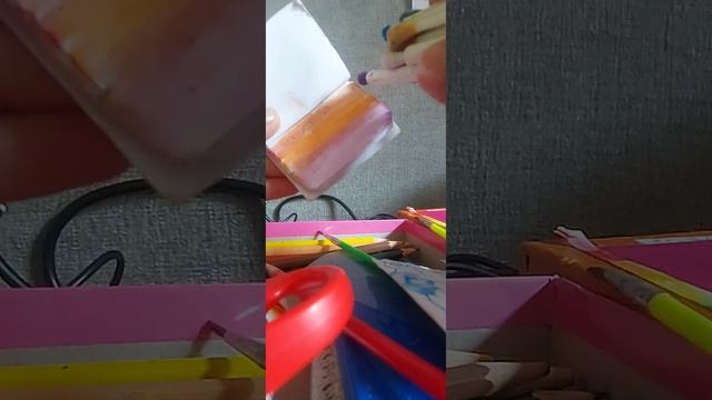 Making a portrait with my mini drawing kit part - 1 (read description) смотреть онлайн
