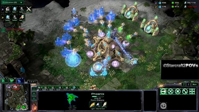 SC2 HotS - DreamHack Open 2013 - Bischu vs RunA - Ro64 Group 7 - Map 2 - Bel'Shir Vestige - Bischu смотреть онлайн