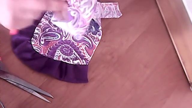 Пришиваем пояс к фартуку смотреть онлайн